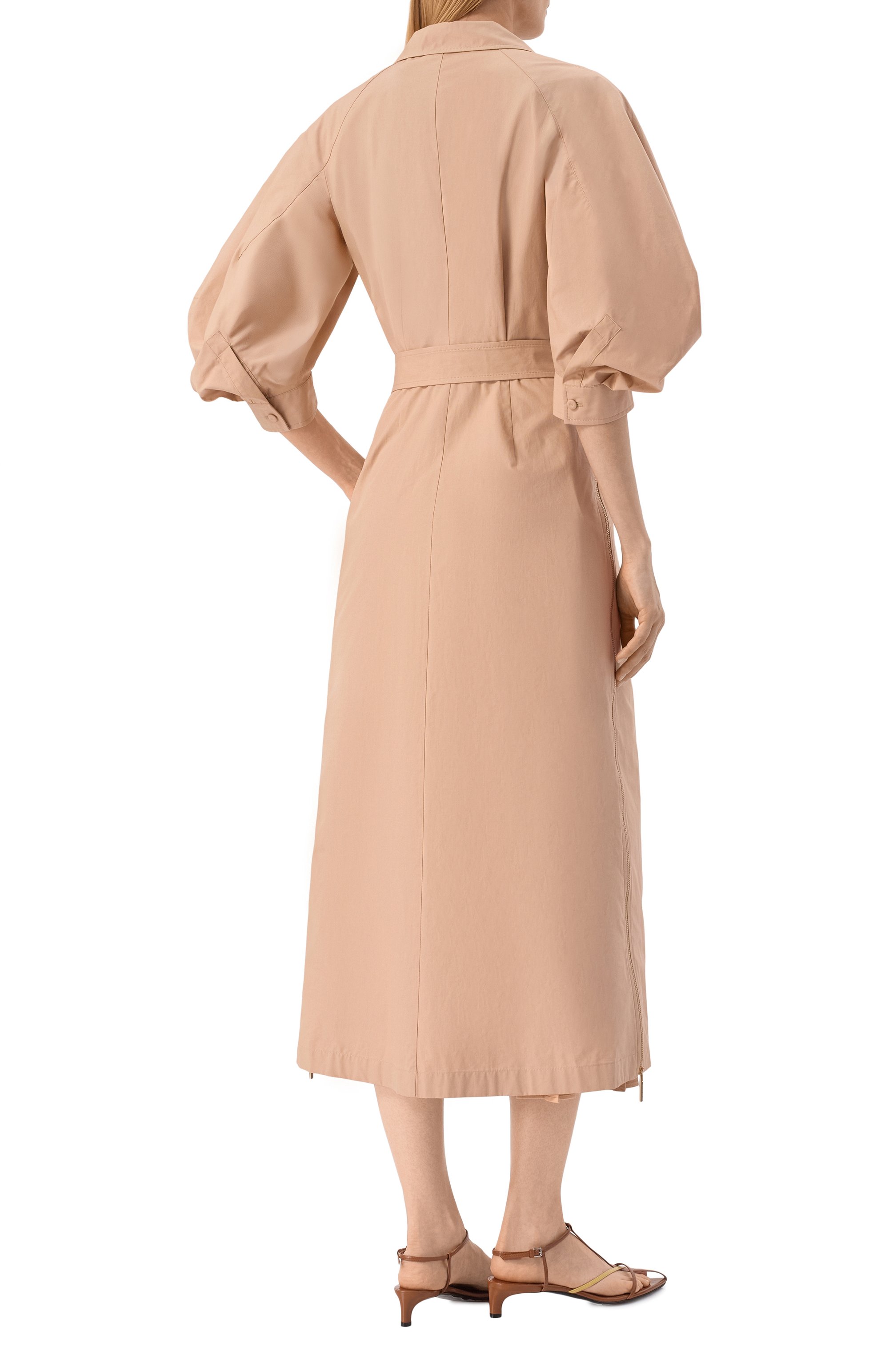 Хлопковое платье ELIE SAAB, арт. D1042/P0023, фото 3