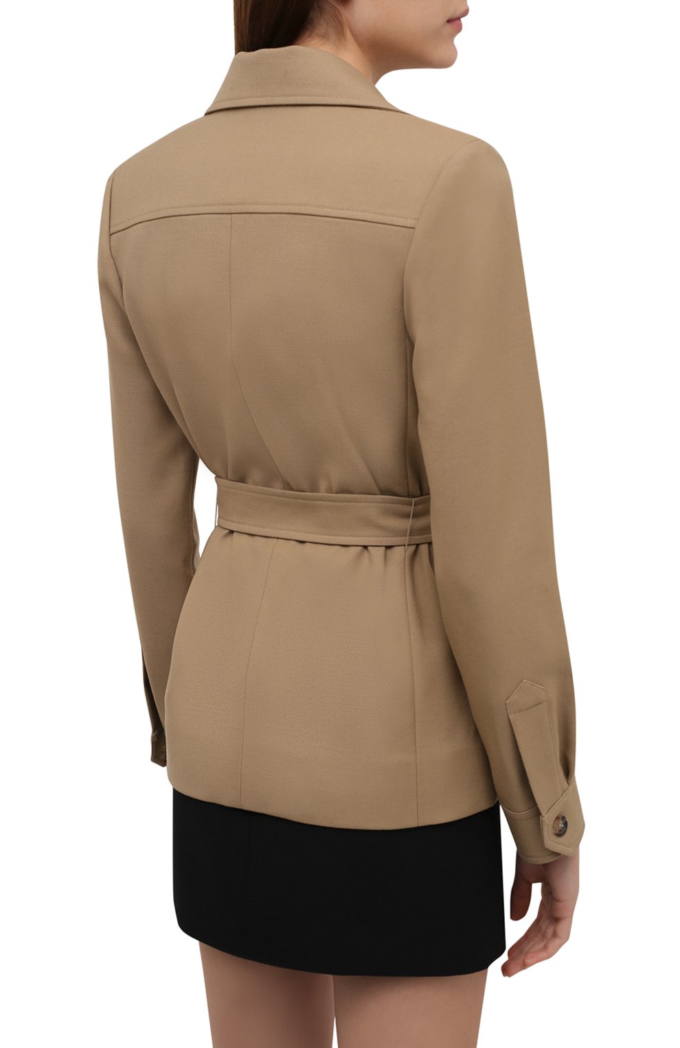 Шерстяной жакет SAINT LAURENT, арт. 648679/Y7B73, фото 4