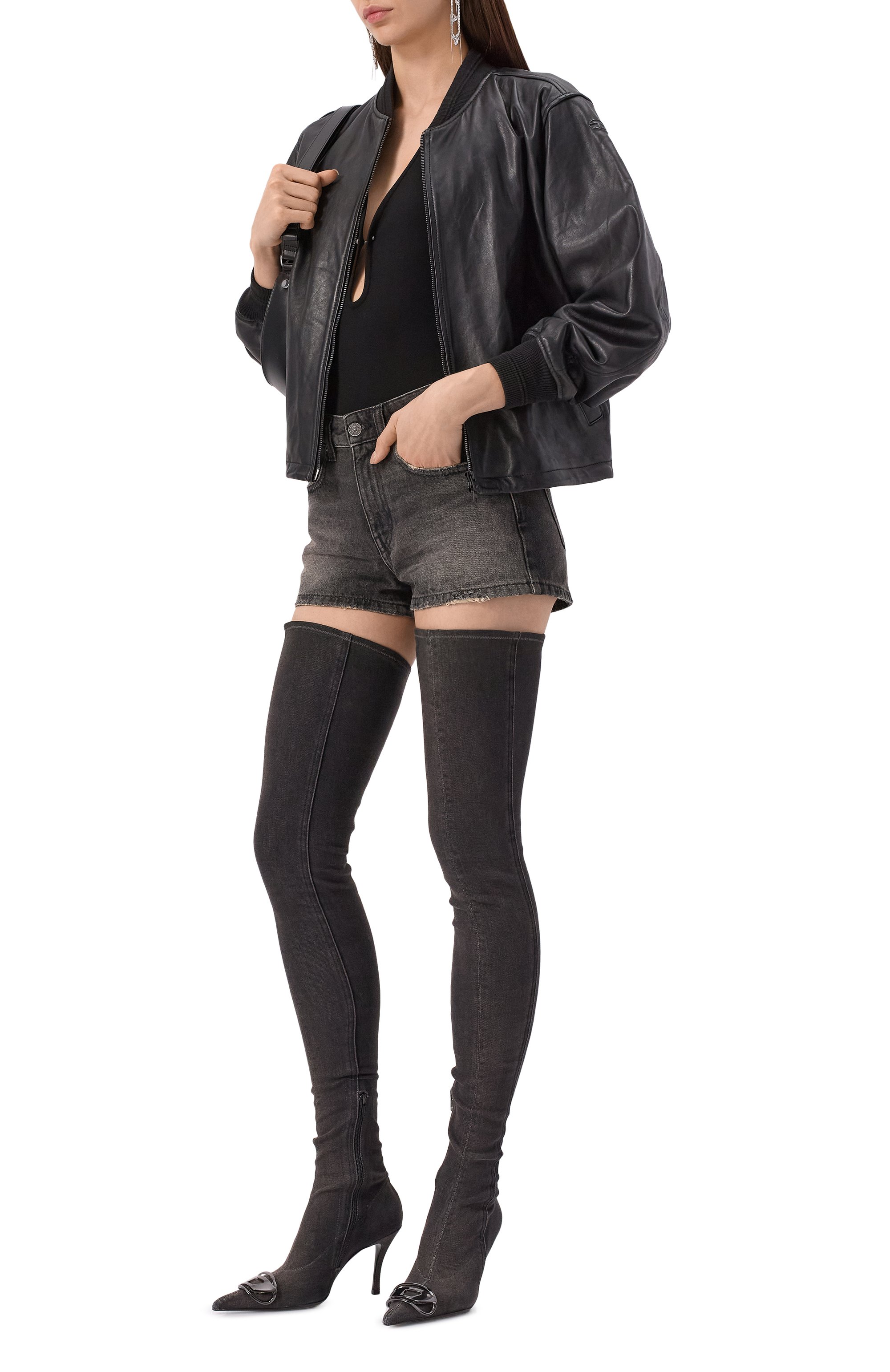 Джинсовые шорты DIESEL, арт. A12764/0DQAH, фото 2