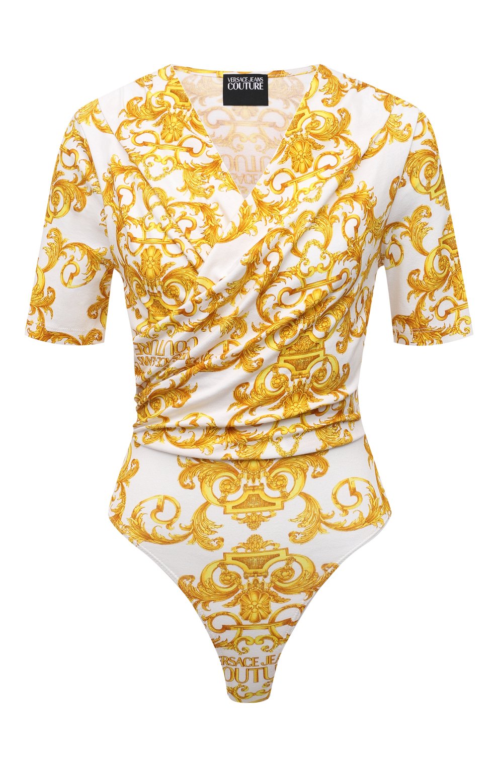 Хлопковое боди VERSACE JEANS COUTURE, арт. D4HWA603-WDP214/S0155, фото 1