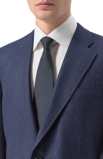 Шелковый галстук ZILLI, арт. CRAV02M0600VRH000, фото 2