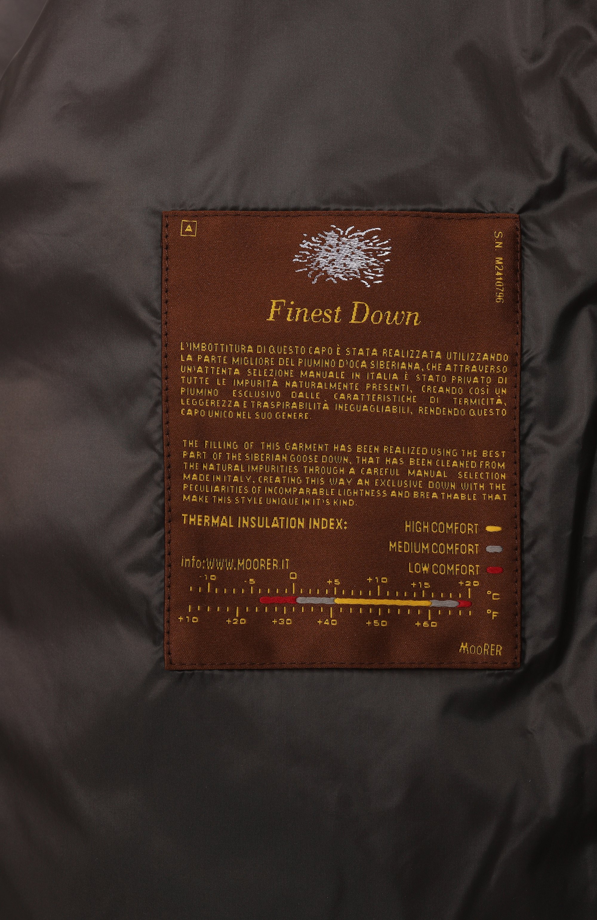 Пуховая куртка elvira-s3 MOORER, арт. ELVIRA-S3, фото 7