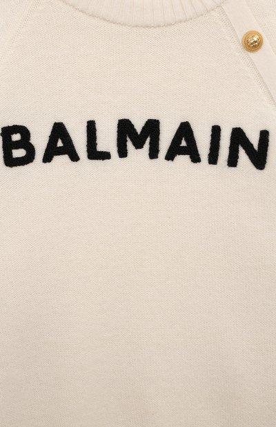 Пуловер из шерсти и кашемира BALMAIN, арт. BV9Q20, фото 3