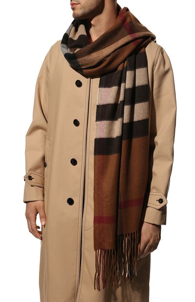 Кашемировый шарф BURBERRY, арт. 8045336, фото 2