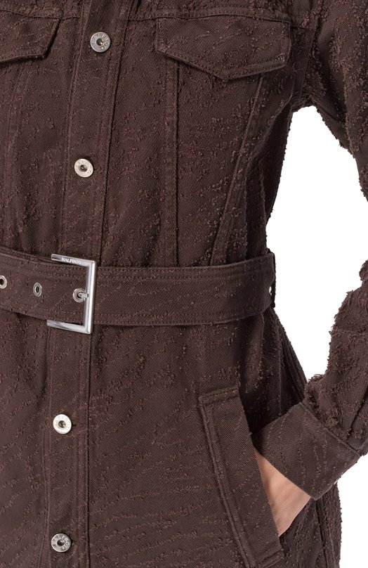 Джинсовая куртка Halfboy HF251WJ005 Коричневый  HF251WJ005 Фото 5