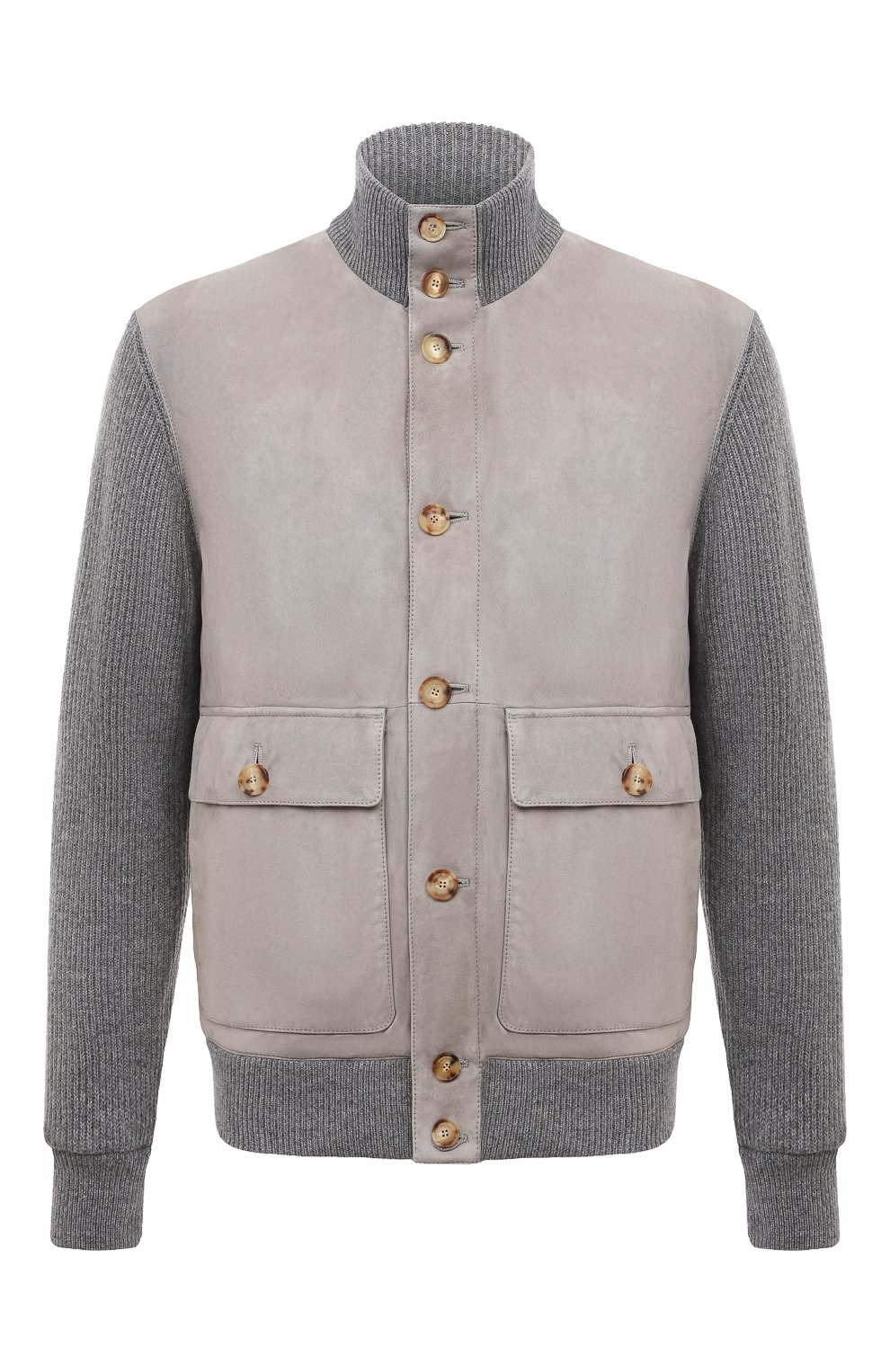 Комбинированный кардиган BRUNELLO CUCINELLI, арт. M0PCL1955, фото 1