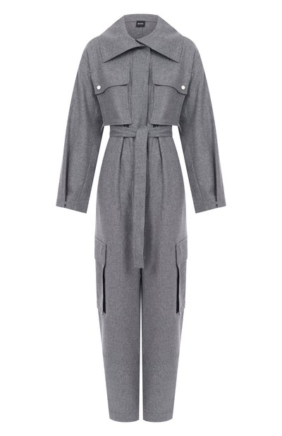 Женский комбинезон из шерсти и лиоцелла BOSS, арт. 50548121