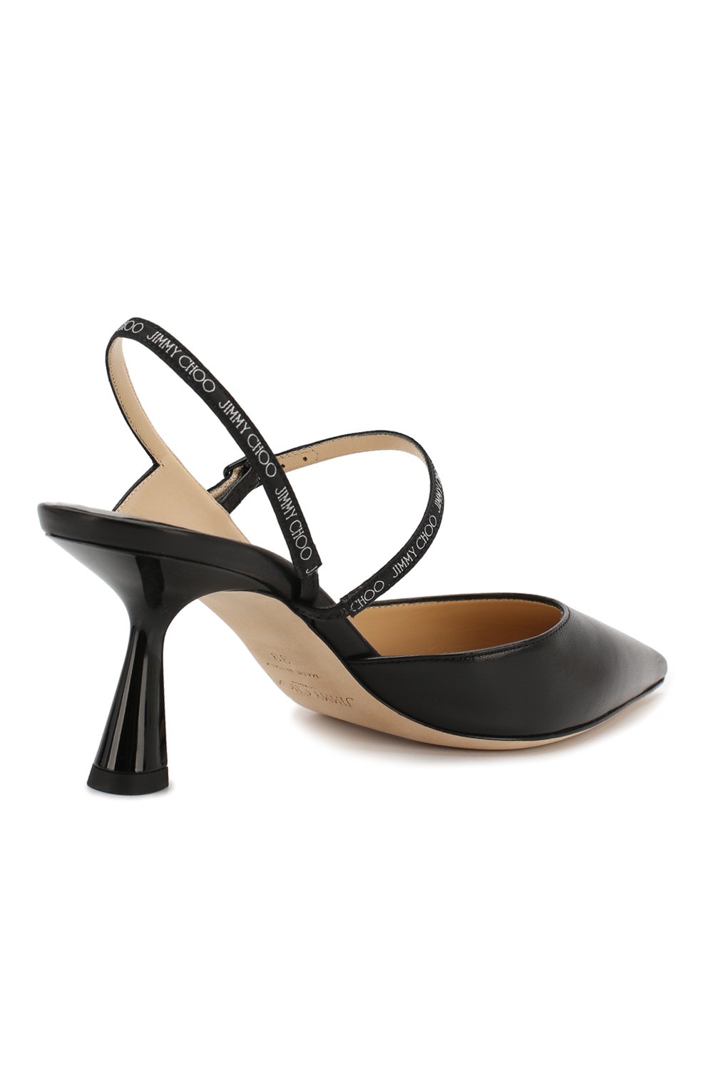 Кожаные туфли ray 65 JIMMY CHOO, арт. RAY 65/JWR, фото 4