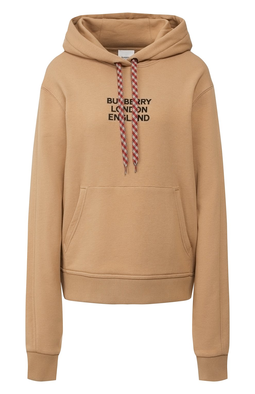 Хлопковое худи BURBERRY бежевого цвета по цене 86150 руб., арт. 8020832, фото 1 Хлопковое худи BURBERRY, арт. 8020832, фото 1