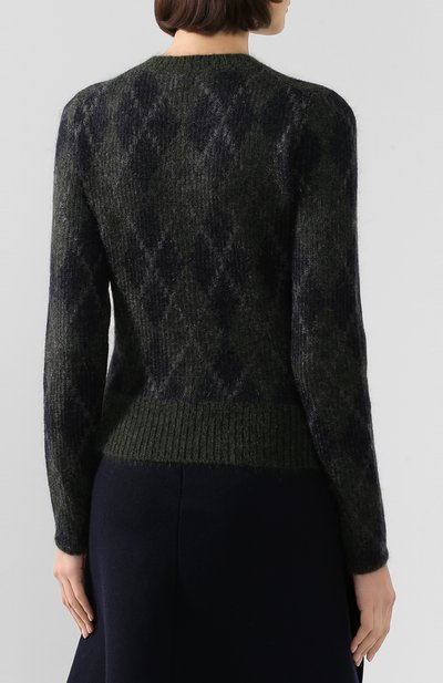 Свитер VICTORIA BECKHAM темно-серого цвета по цене 119000 руб., арт. JU KNT 71101, фото 4 Свитер VICTORIA BECKHAM, арт. JU KNT 71101, фото 4