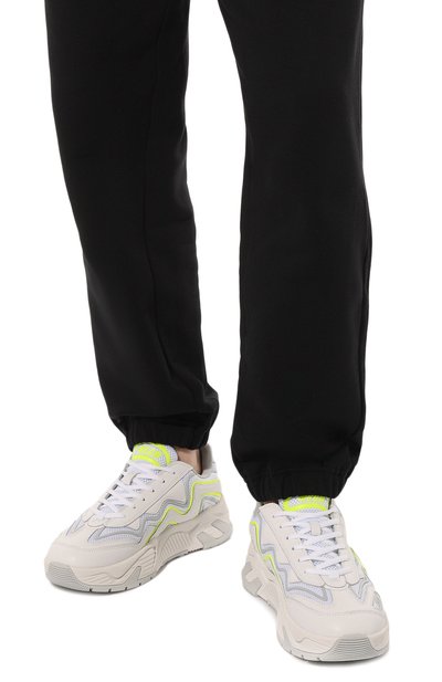 Комбинированные кроссовки MSGM, арт. 3440MS701 340, фото 3