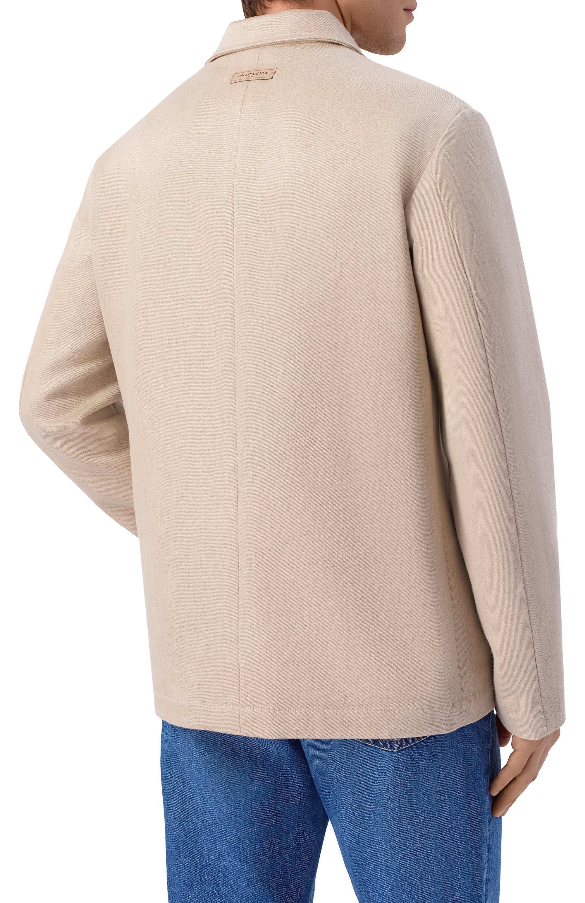 Пиджак из хлопка и льна JACOB COHEN, арт. JUM_I0011 003 T877A RW, фото 4
