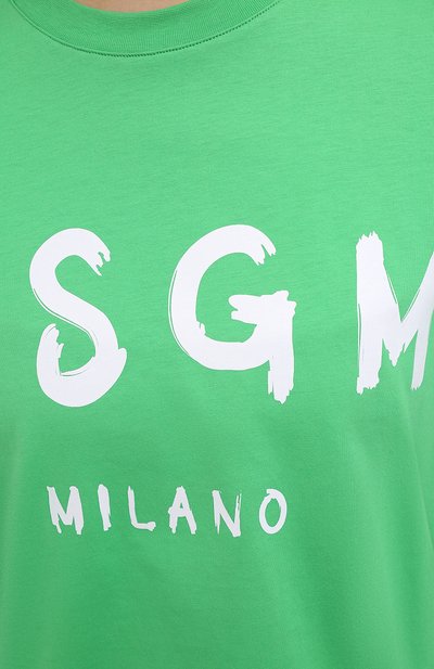 Хлопковая футболка MSGM, арт. 3041MDM60 217298, фото 5