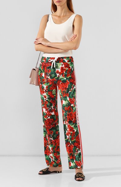 Брюки из вискозы DOLCE & GABBANA, арт. FTBBHT/FSRKF, фото 2