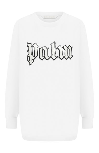 Женская хлопковый лонгслив PALM ANGELS, арт. PWAB012F20JER0010101