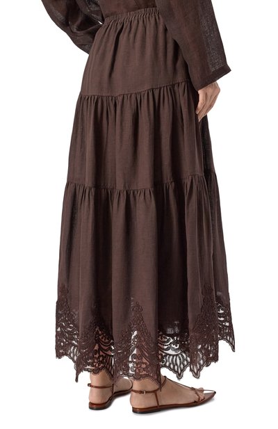 Юбка изо льня и вискозы MAURIZIO, арт. W04150781, фото 4