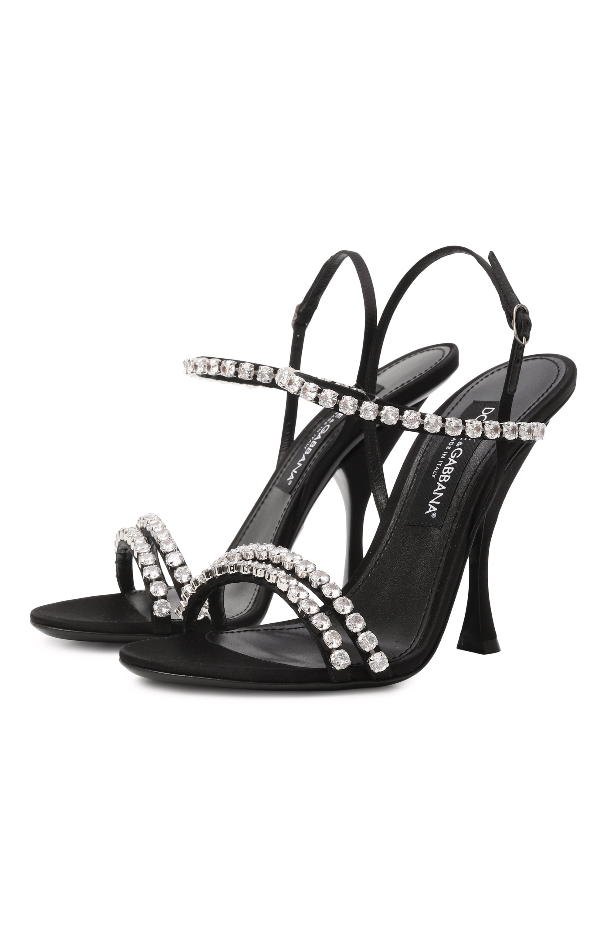 Текстильные босоножки keira 105 DOLCE & GABBANA, арт. CR1925/AT399, фото 1