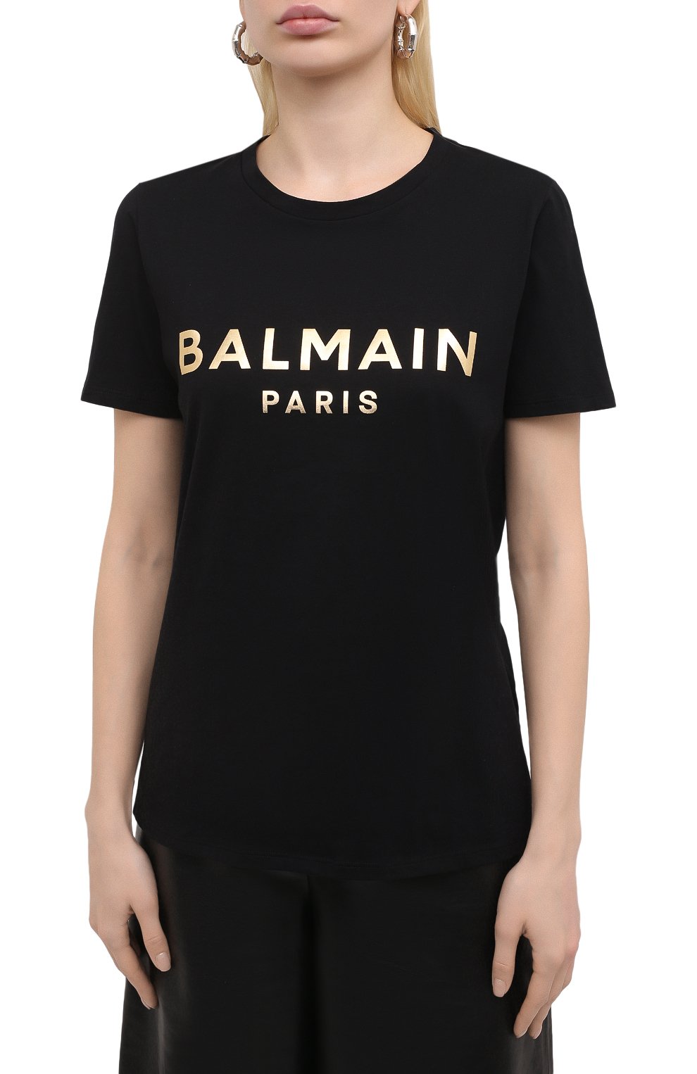 Хлопковая футболка BALMAIN, арт. VF0EF000/B020, фото 3