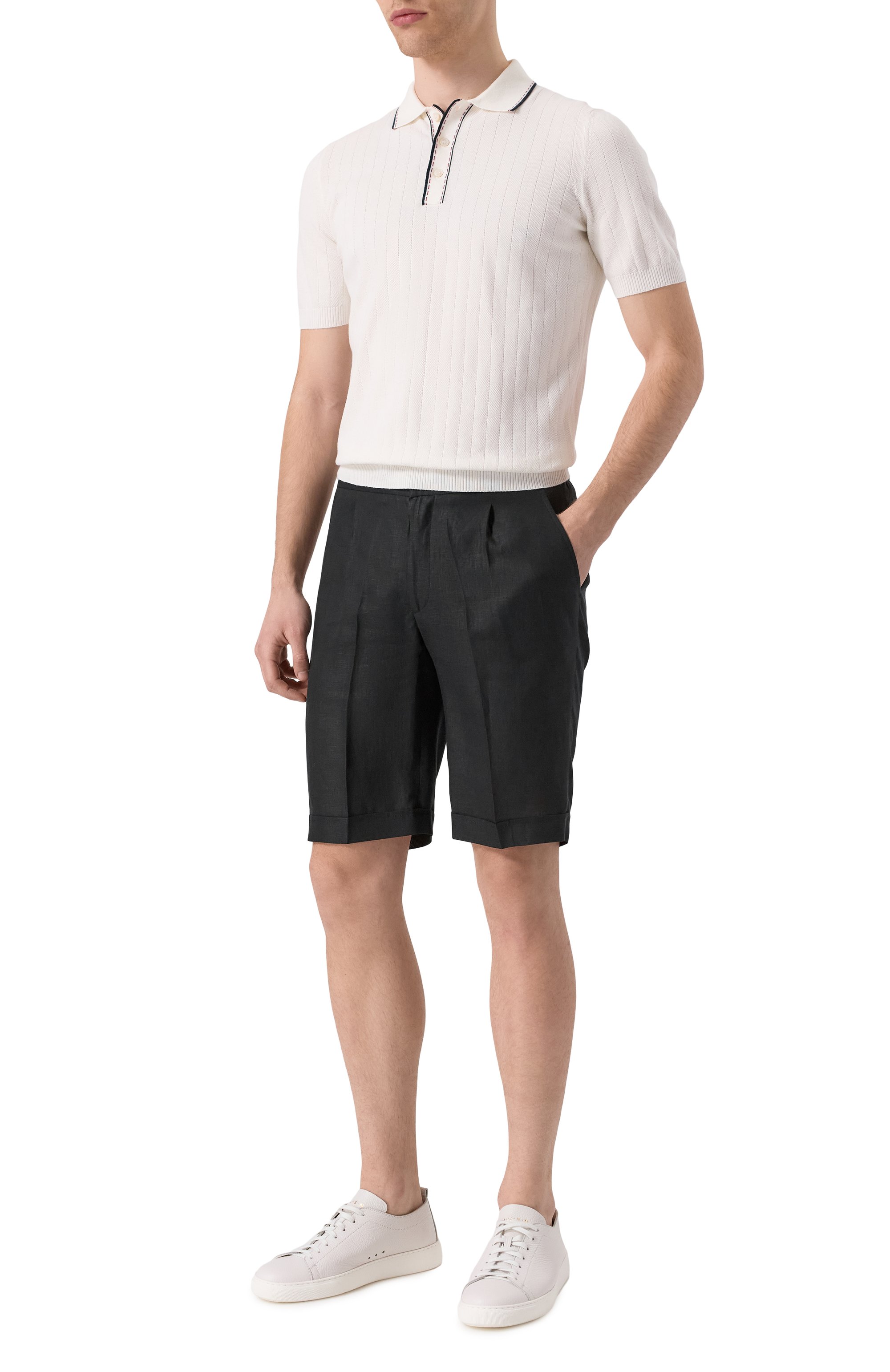 Хлопковое поло GRAN SASSO, арт. 57170/18047, фото 2