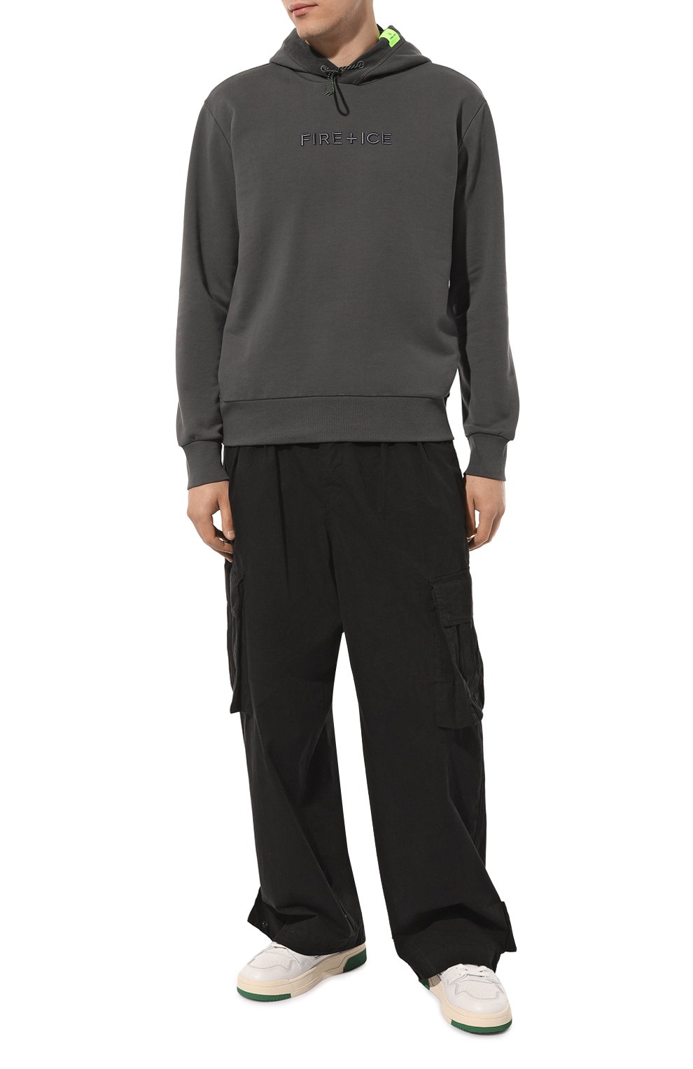 Хлопковое худи BOGNER FIRE+ICE темно-серого цвета по цене 22600 руб., арт. 84498517, фото 2 Хлопковое худи BOGNER FIRE+ICE, арт. 84498517, фото 2