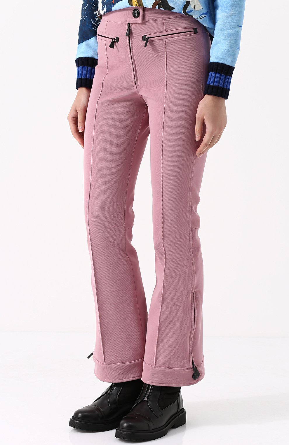 Расклешенные спортивные брюки со стрелками MONCLER, арт. C2-098-16404-95-53063, фото 3