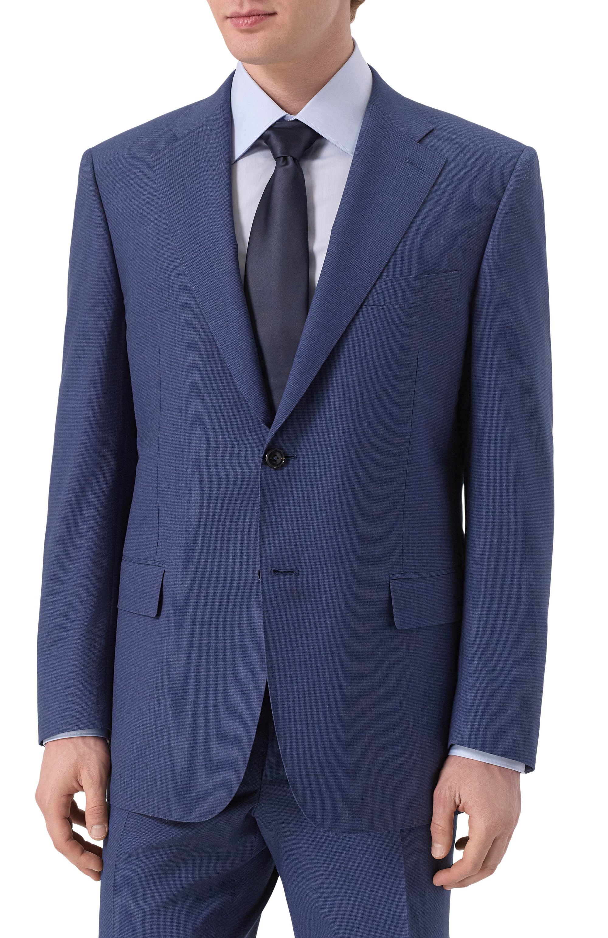 Костюм из шерсти и шелка CANALI, арт. E11220/10-BX05555, фото 4