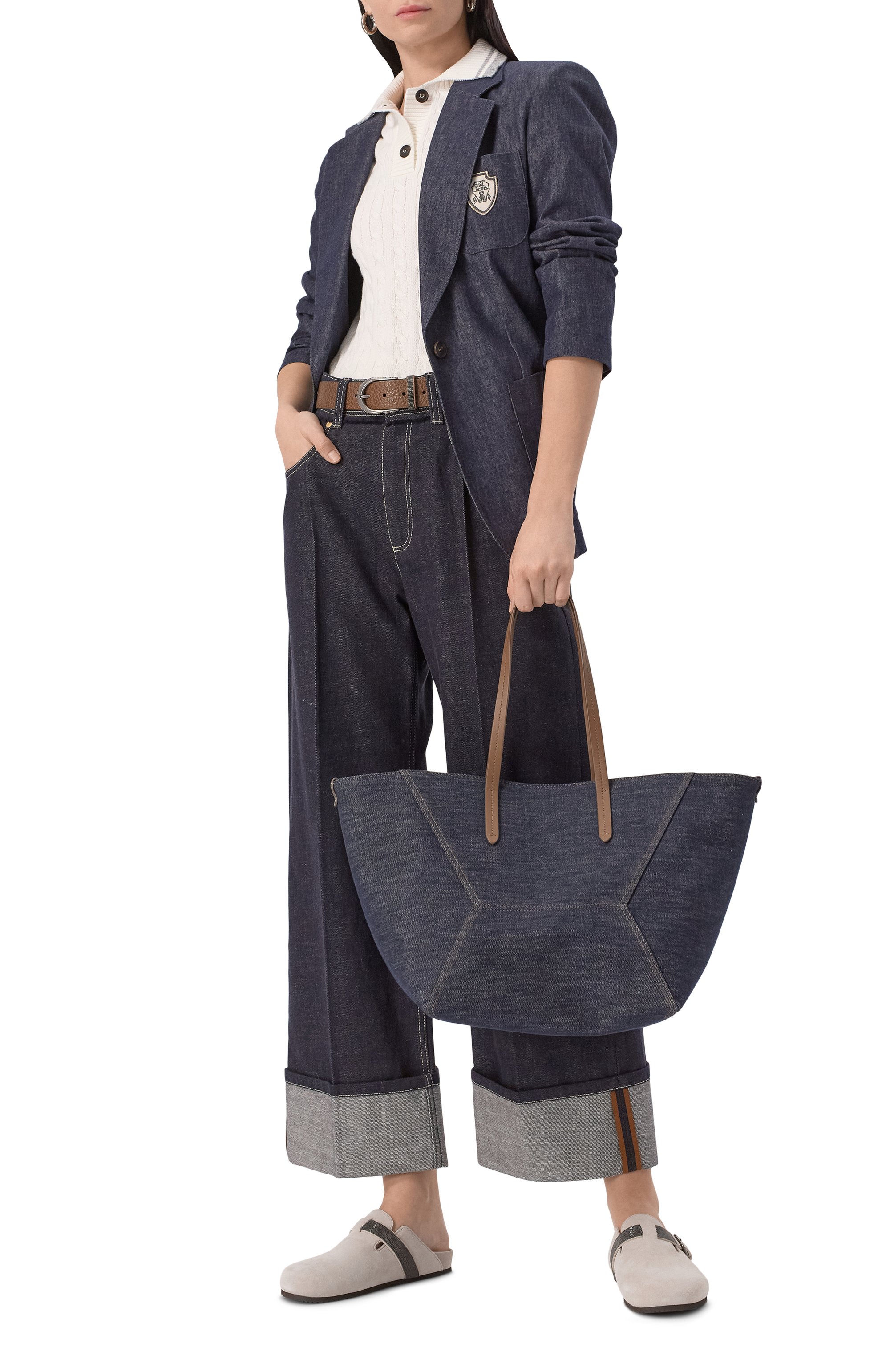 Сумка-тоут bc duo BRUNELLO CUCINELLI, арт. MB25D2571, фото 7