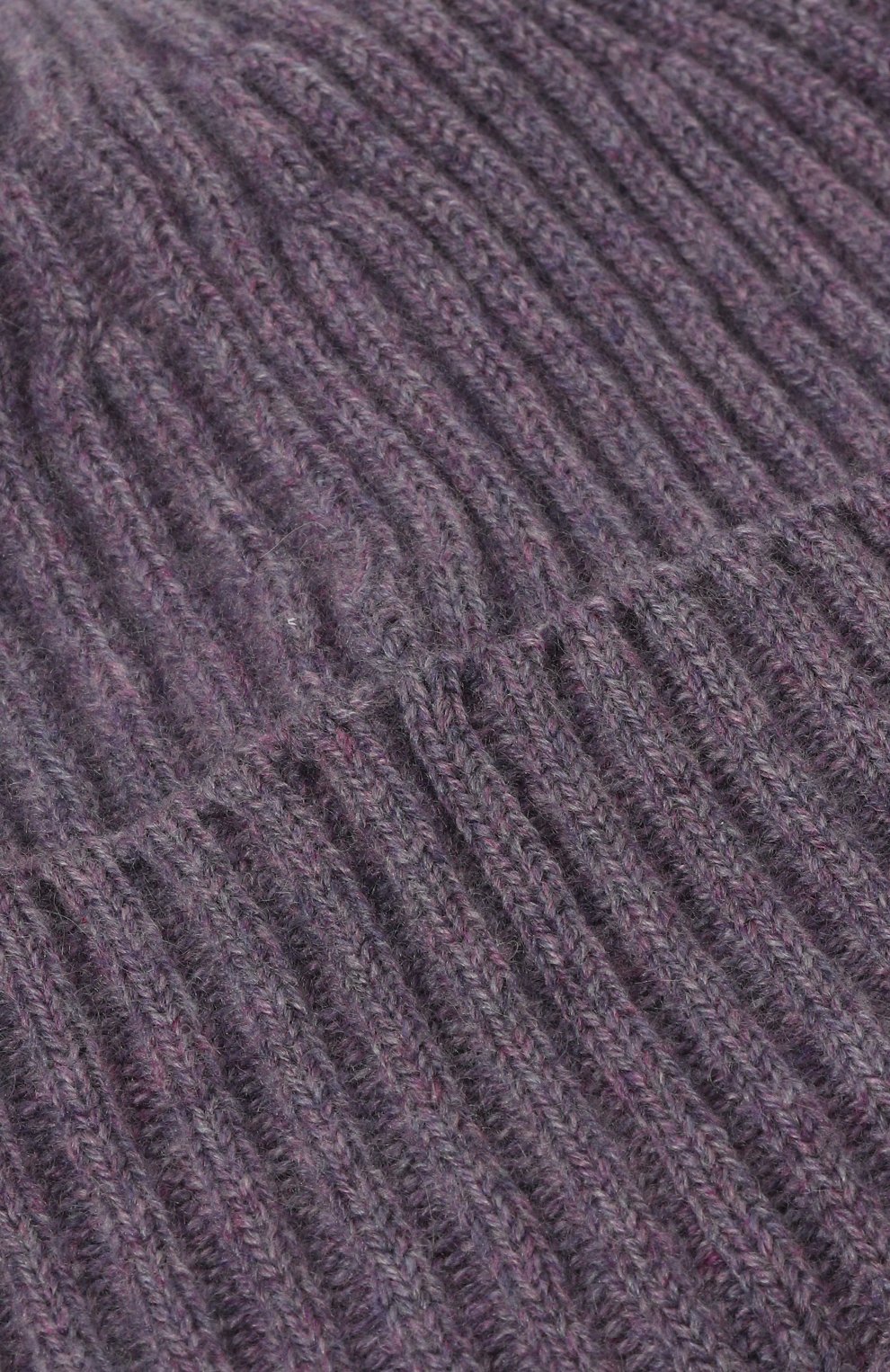 Кашемировая шапка BRUNELLO CUCINELLI фиолетового цвета по цене 57100 руб., арт. M2293900, фото 3 Кашемировая шапка BRUNELLO CUCINELLI, арт. M2293900, фото 3