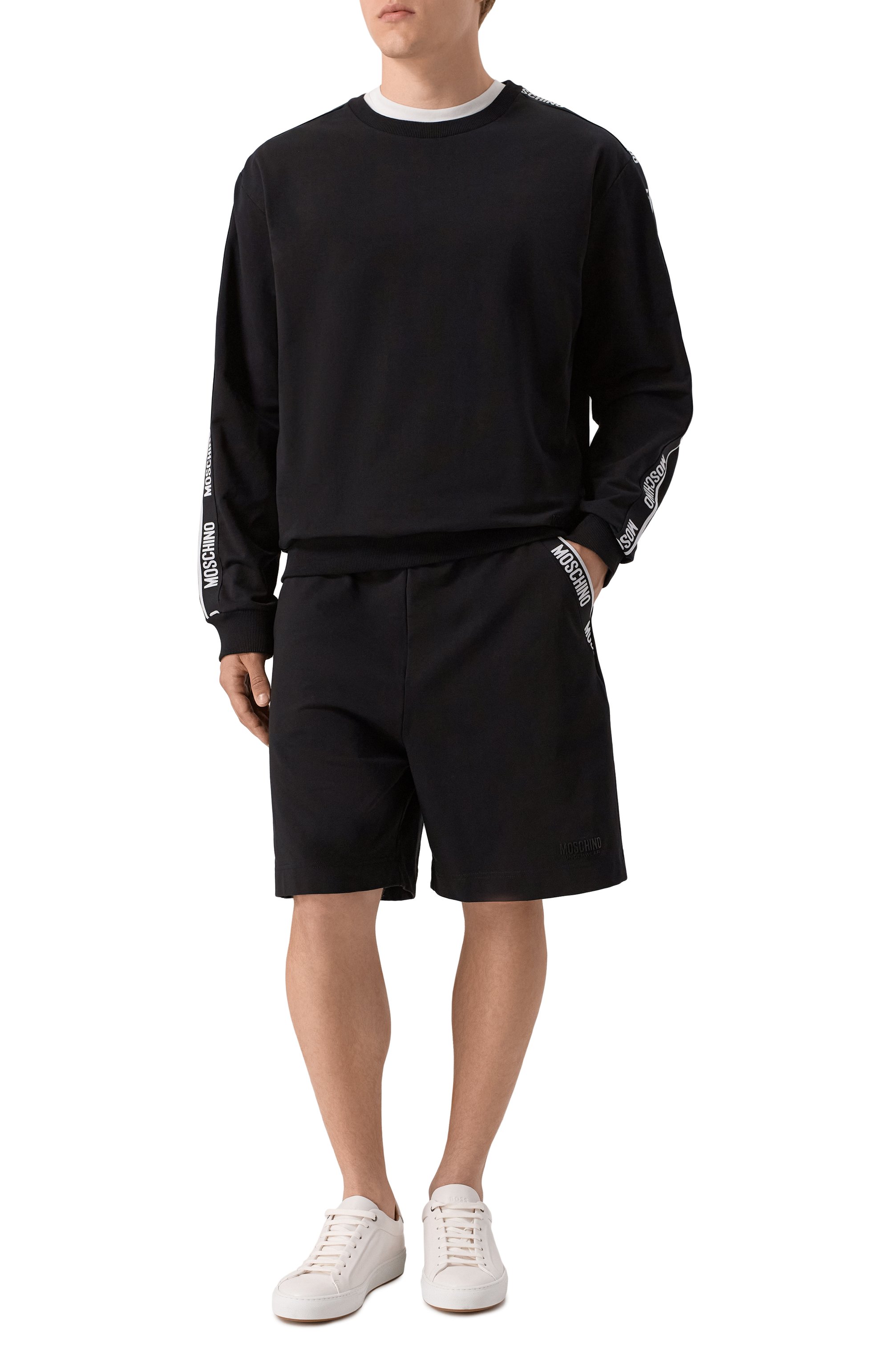 Хлопковый свитшот MOSCHINO, арт. A1791/4422, фото 2