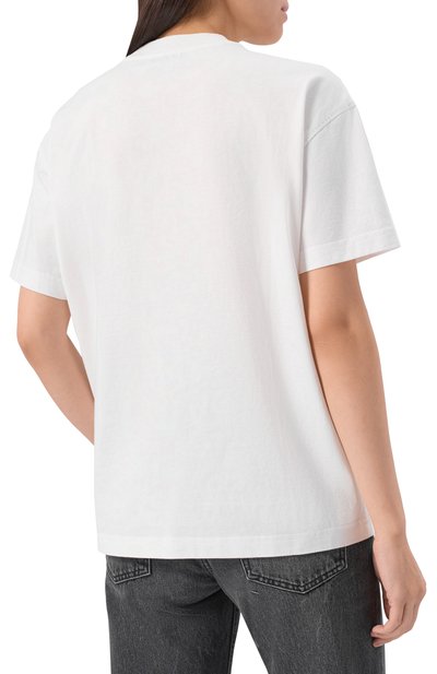 Хлопковая футболка OFF-WHITE, арт. 0WAA089F25JER002, фото 4