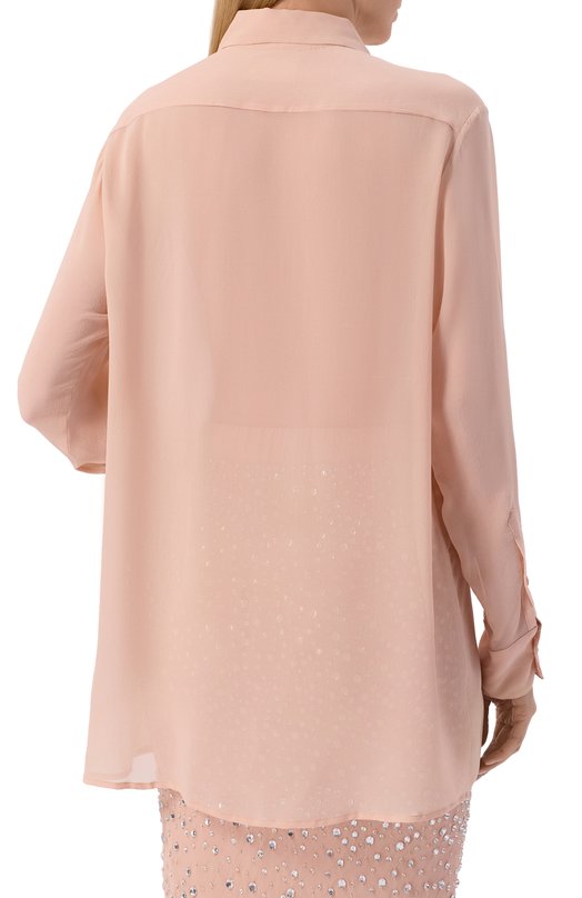 Шелковая рубашка Albus Lumen AL.RT26.BL0USE01 Розовый  AL.RT26.BL0USE01 Фото 4