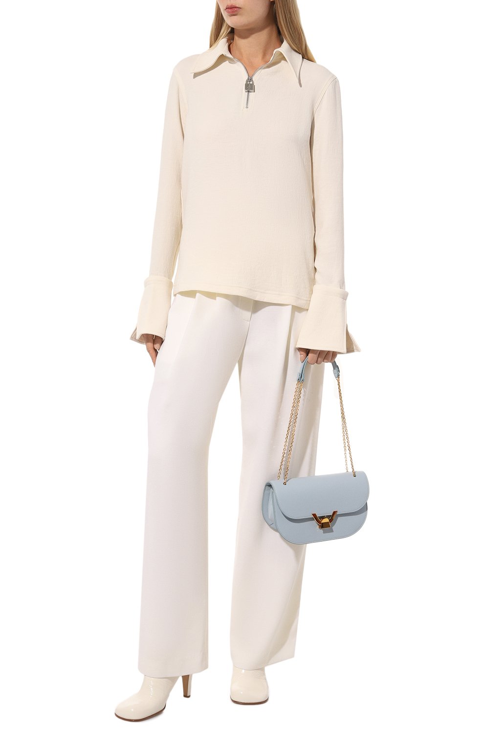 Сумка dew COCCINELLE голубого цвета по цене 34200 руб., арт. E1 QTF 15 02 01, фото 7 Сумка dew COCCINELLE, арт. E1 QTF 15 02 01, фото 7