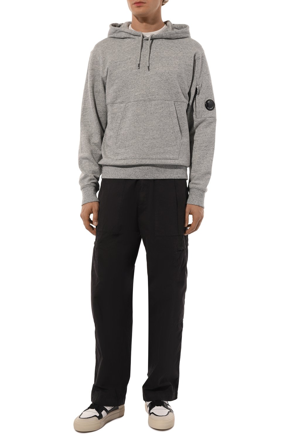 Хлопковое худи C.P. COMPANY, арт. 17CMSS024A005086W, фото 2