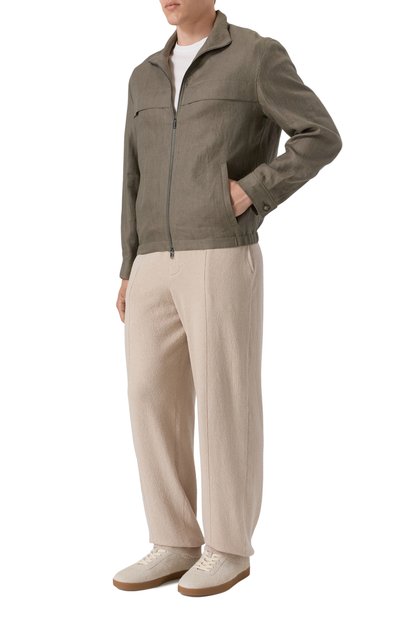 Льняной бомбер 12 STOREEZ, арт. 132379, фото 2