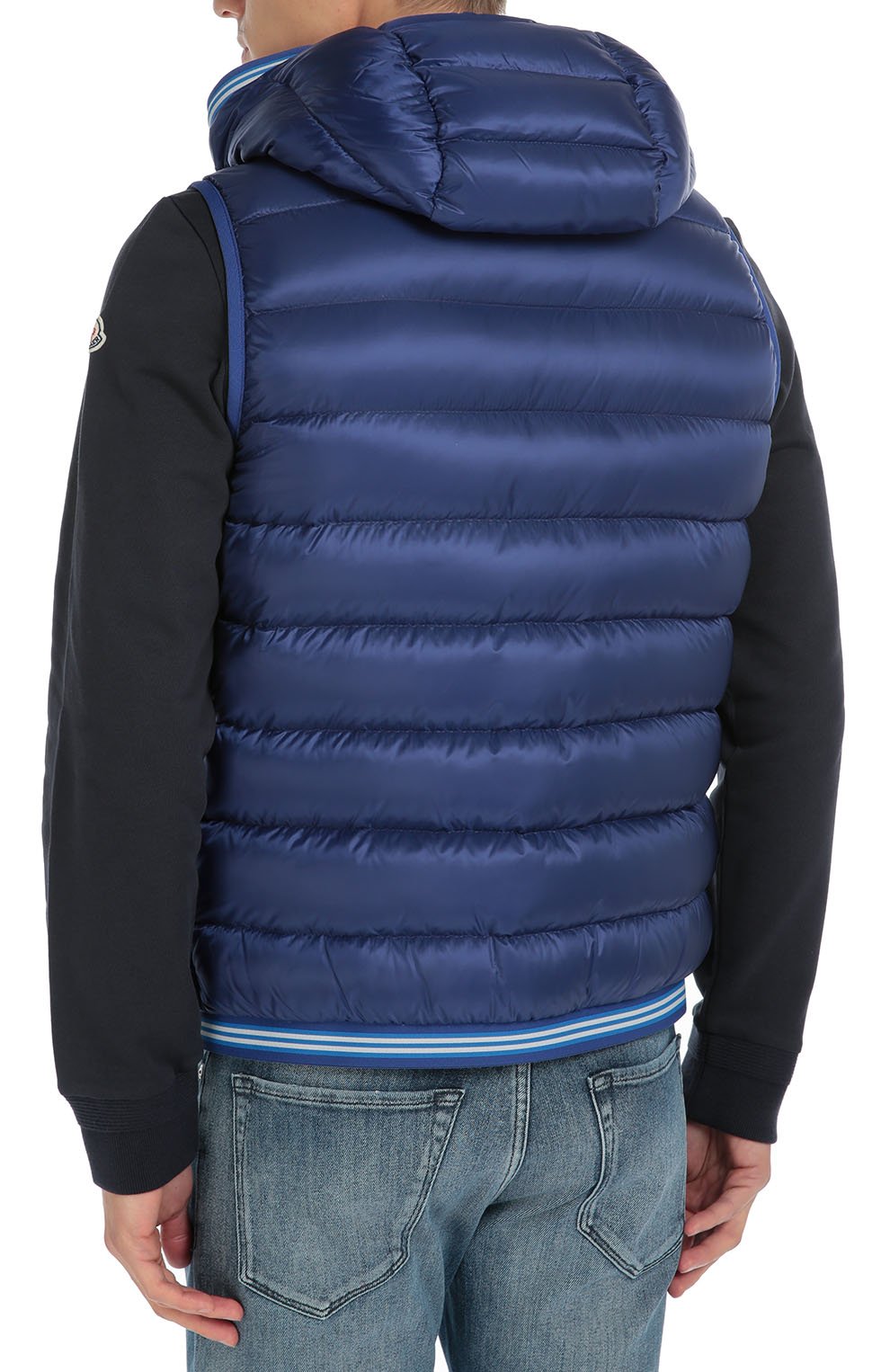 Пуховый стеганый жилет с капюшоном MONCLER, арт. B2-091-43390-49-53334, фото 4