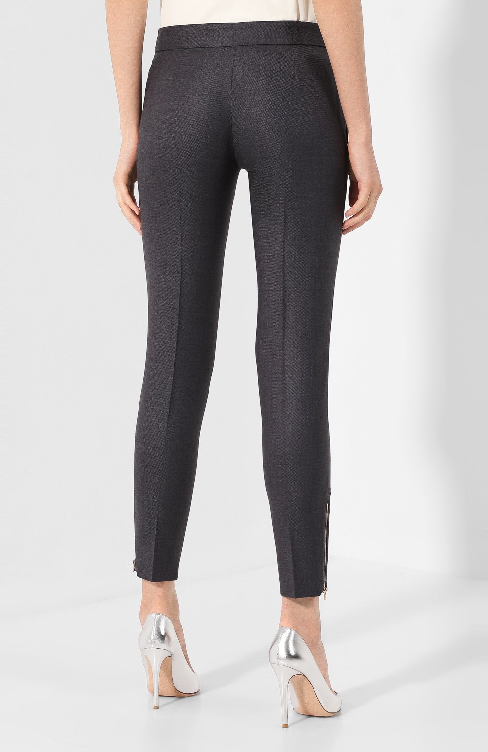 Шерстяные брюки со стрелками STELLA MCCARTNEY, арт. 531844/SGB07, фото 4