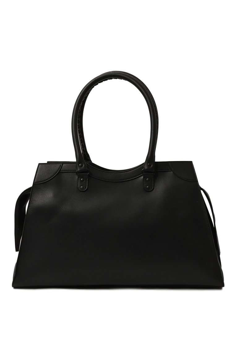 Мужская сумка-тоут neo classic large BALENCIAGA черного цвета, арт. 638531/11R17 | Фото 6 (Размер: large; Материал: Натуральная кожа; Материал сплава: Проставлено; Драгоценные камни: Проставлено)