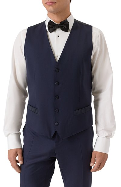 Шерстяной смокинг DOLCE & GABBANA, арт. GKPUMT/FUBE7, фото 4