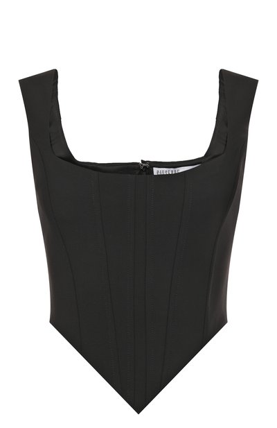 Женский шерстяной топ-корсет GIUSEPPE DI MORABITO, а�рт. 05FWT0196 05327A