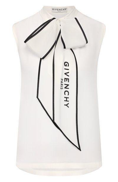 Женский шелковый топ GIVENCHY, арт. BW60GA12EH