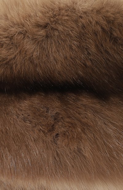 Меховая шапка из норки и соболя VICTORIA KUSENKOVA, арт. 060203605455, фото 4