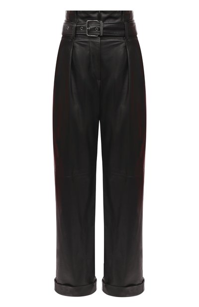 Женские кожаные брюки BRUNELLO CUCINELLI, арт. MPTANP7392