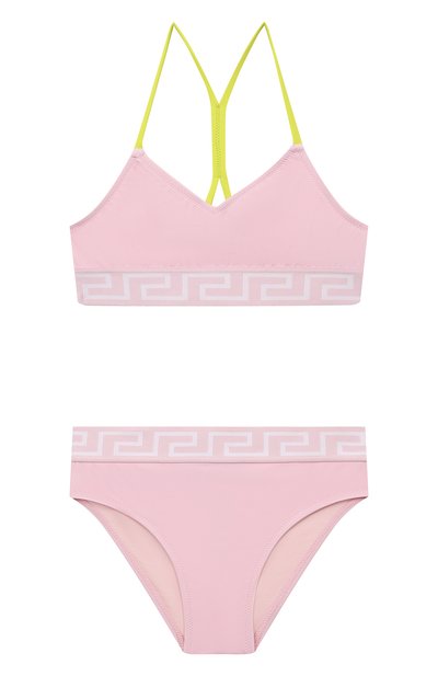 Раздельный купальник VERSACE светло-розового цвета по цене 21950 руб., арт. 1013027/1A09375/4A-6A, фото 1 Раздельный купальник VERSACE, арт. 1013027/1A09375/4A-6A, фото 1