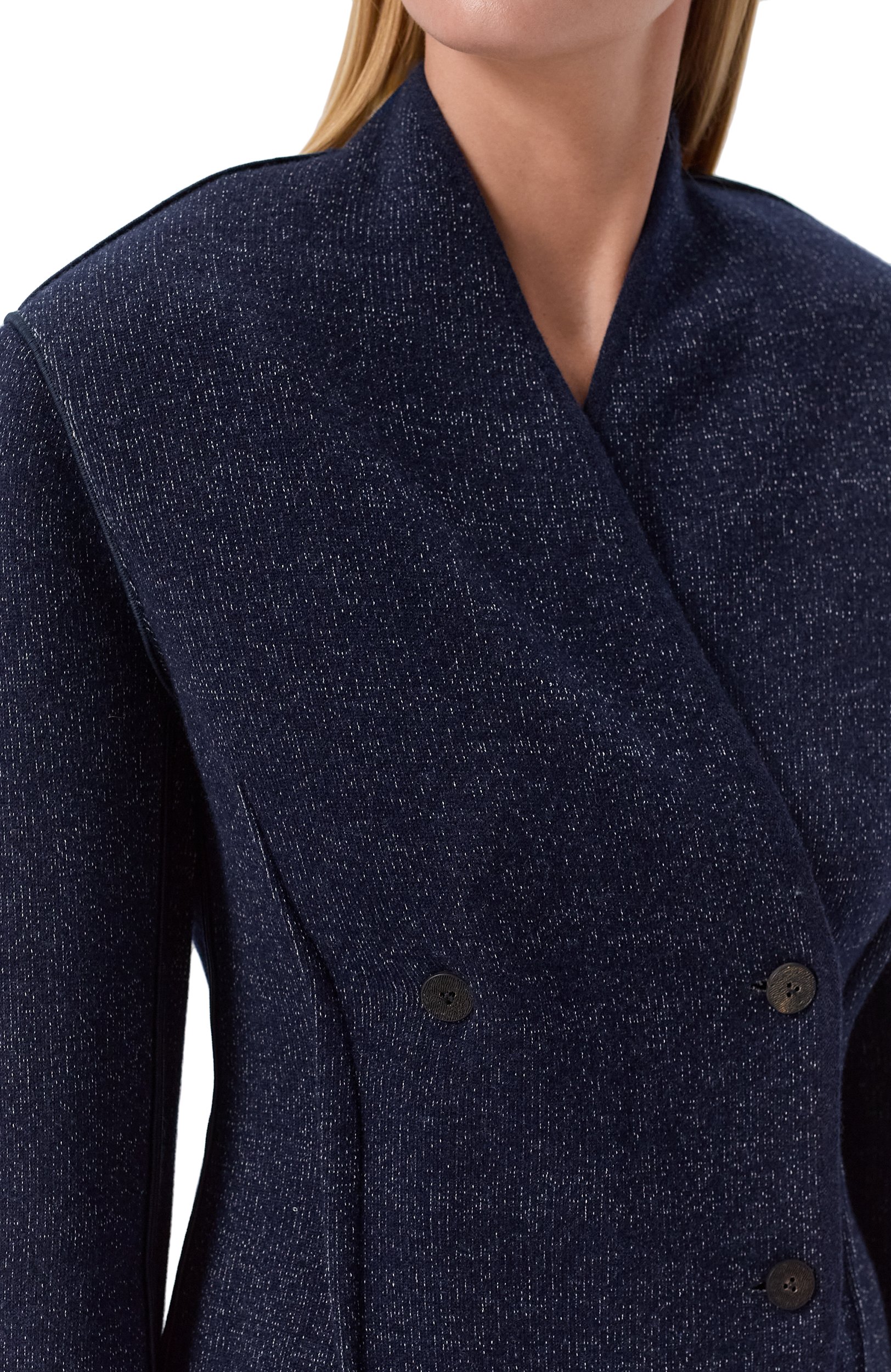 Жакет из кашемира и шелка GIORGIO ARMANI, арт. GW004183/AF29374, фото 5