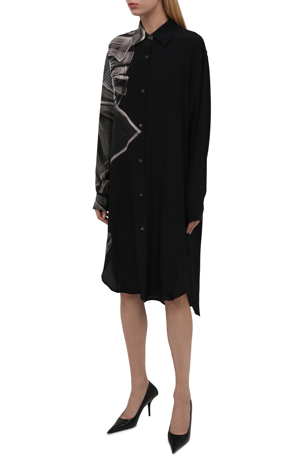 Шелковое платье DRIES VAN NOTEN, арт. 212-011027-3206, фото 3