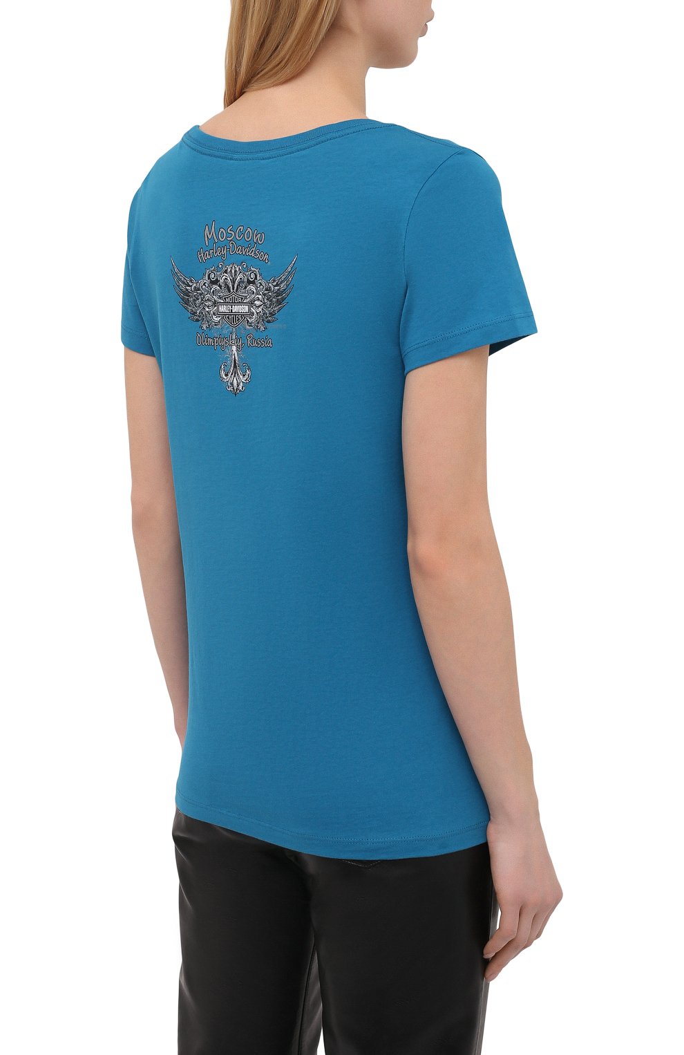 Хлопковая футболка HARLEY-DAVIDSON, арт. R003822, фото 4