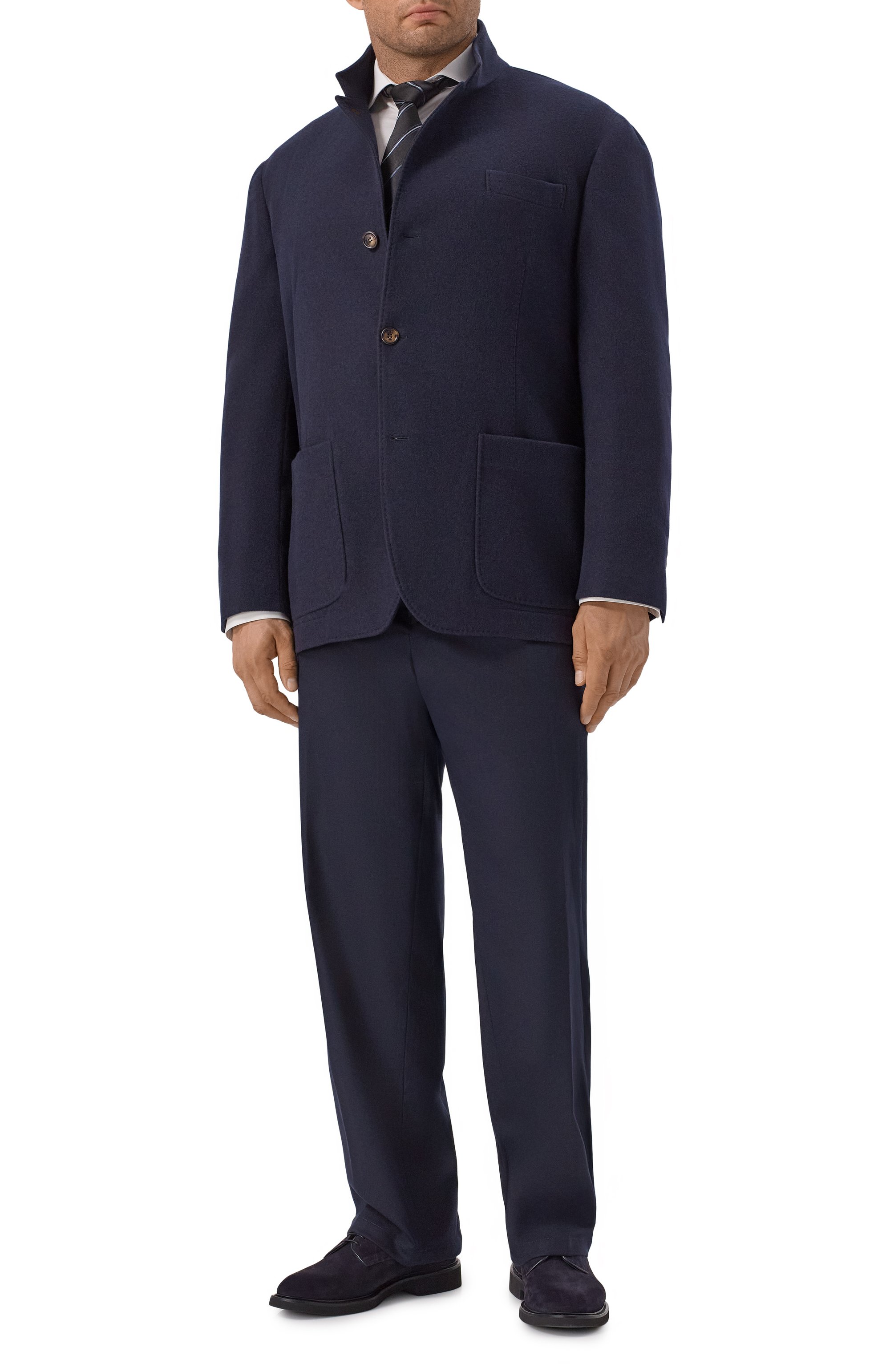 Шерстяные брюки KITON, арт. UFPPERK0124G05, фото 2