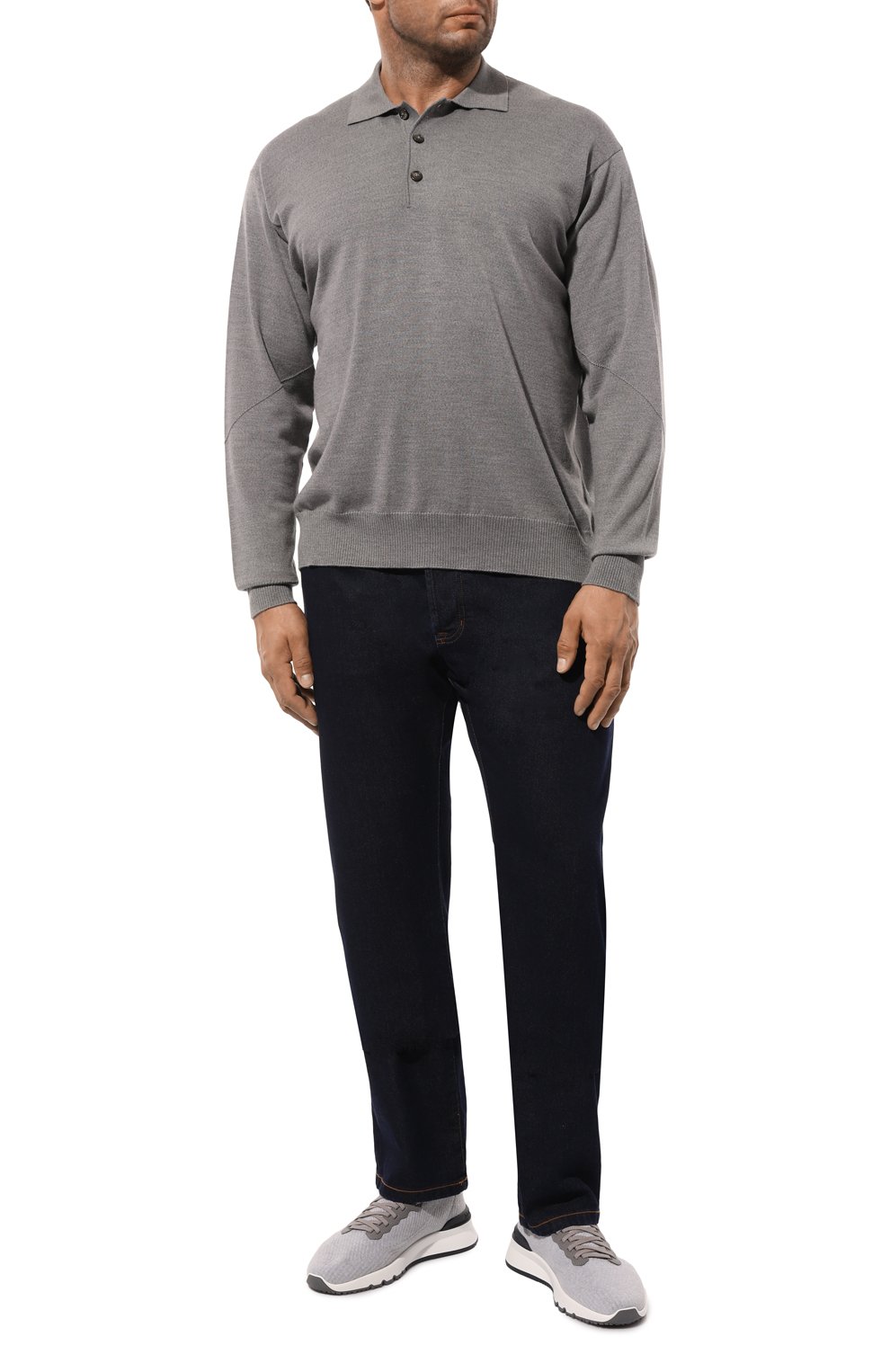 Поло из шерсти и кашемира CORTIGIANI, арт. 1AS107, фото 2