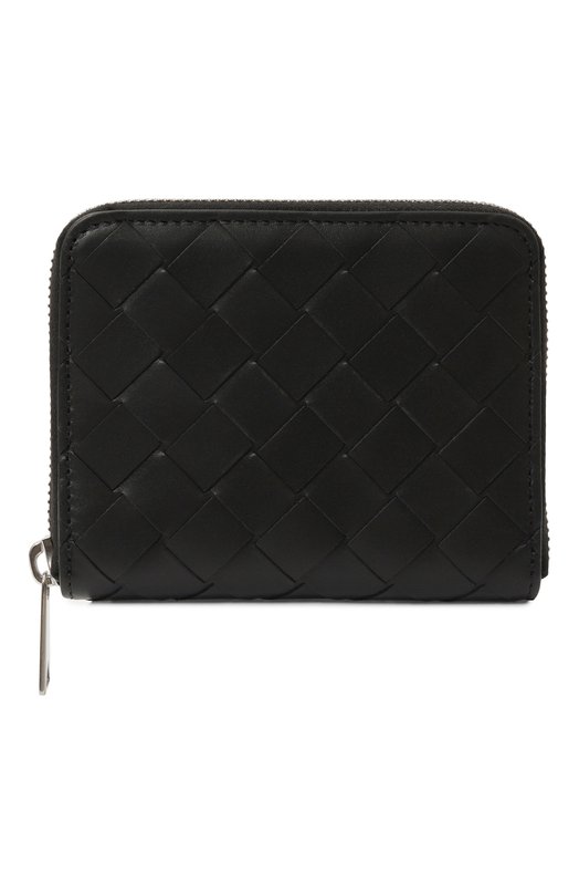 Кожаное портмоне Bottega Veneta 715598/VCPQ4 Чёрный 715598/VCPQ4