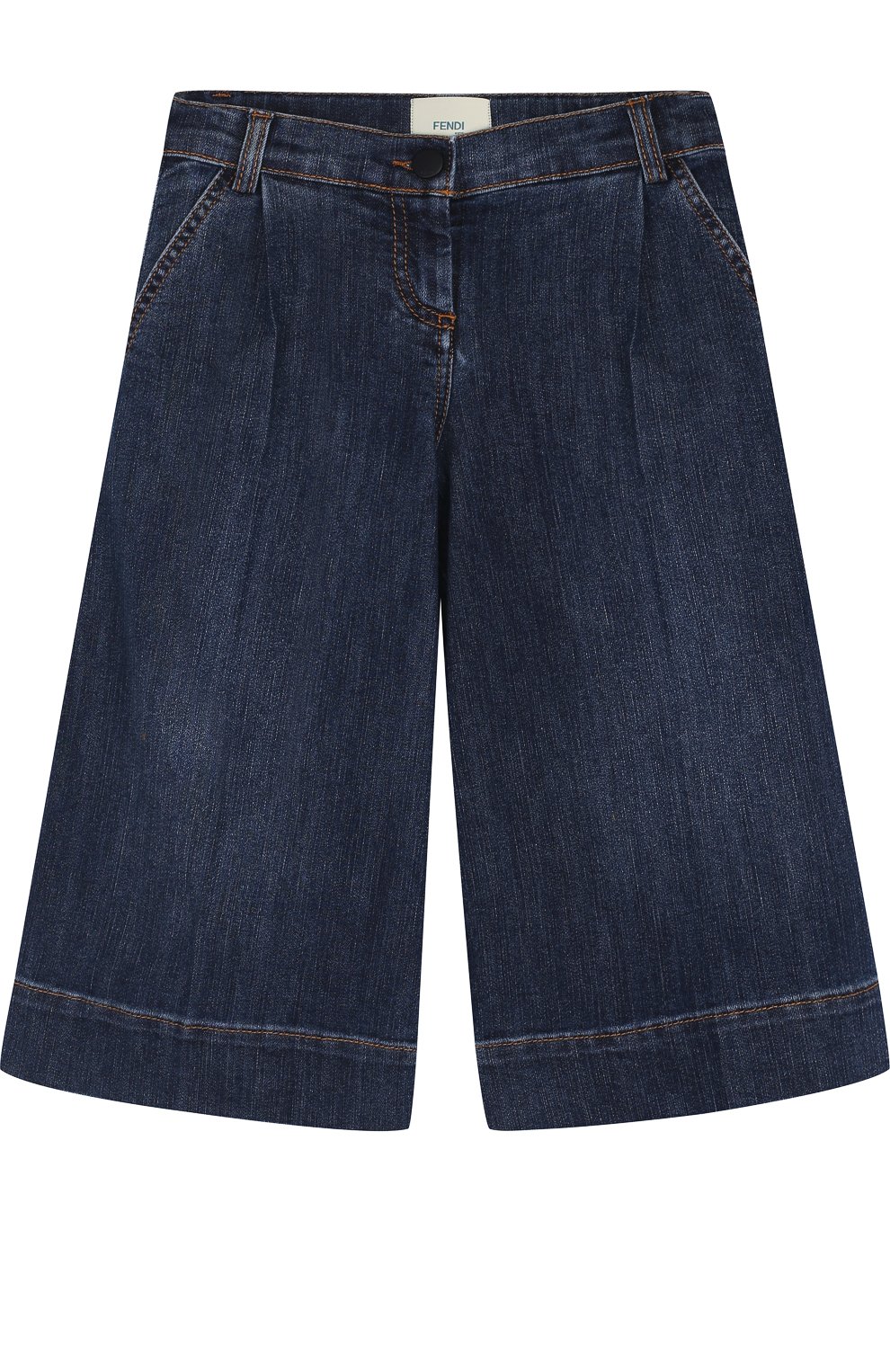 Укороченные джинсы свободного кроя FENDI, арт. JFF106/A3TR/3A-5A, фото 1
